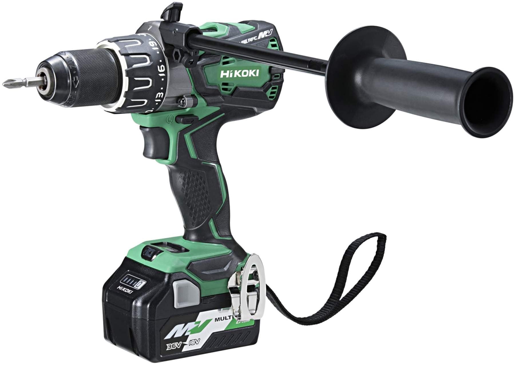 36V MULTIVOLT COMBI DRILL 2 X 2.5AH LI-ION Main Image