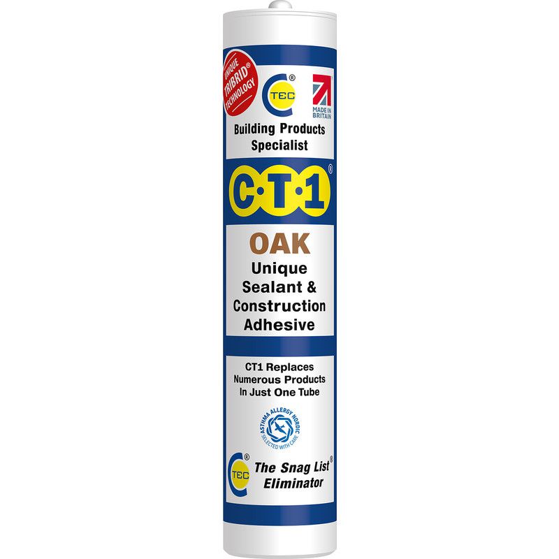 CT1 Sealant & Adhesive 290ml - Oak Main Image