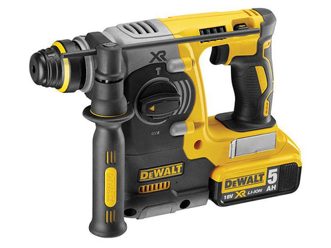 DEWALT DCH273P2 XR Brushless SDS Plus 3 Mode Hammer 18V 2 x 5.0Ah Li-ion Main Image