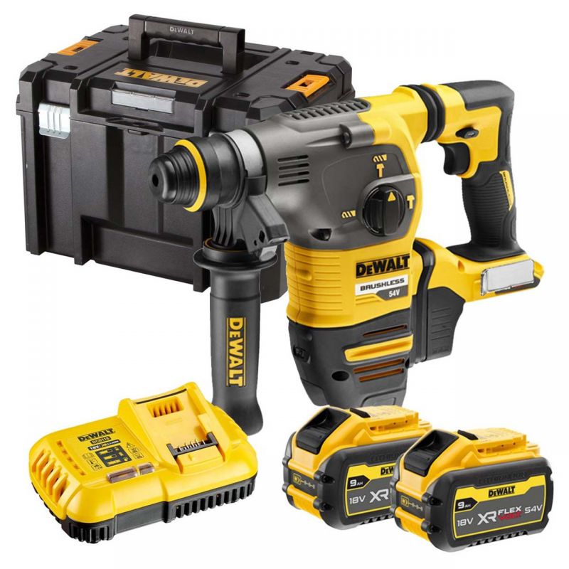 DeWalt DCH333X2-GB 54V XR FLEXVOLT 30mm - 2 x 9AH 54V Kit Main Image