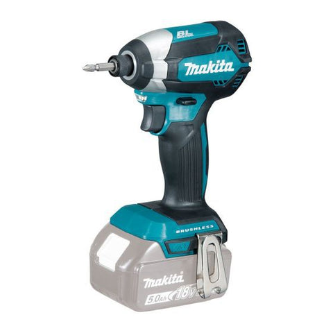 MAKITA DLX2460TJ 18V LXT BRUSHLESS COMBI DRILL & IMPACT DRIVER COMBO KIT INC 2X 5.0AH BATTS