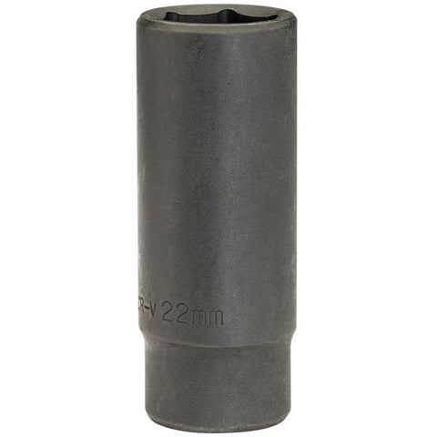 Draper Deep Impact Socket, 1/2  Sq. Dr., 22mm Main Image