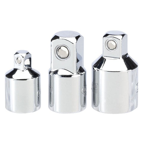 Draper Socket Converter Set, Polished Chrome (3 Piece) Main Image