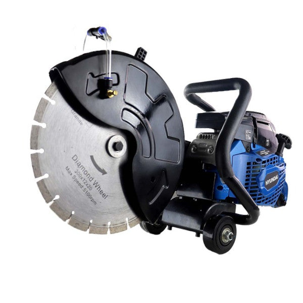 Hyundai 58cc 300mm 12 Petrol Disc Cutter - Concrete Saw With Diamond Disc - HYDC5830 Main Image