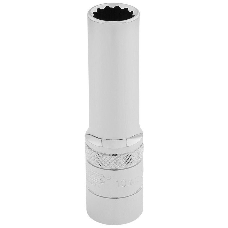 Draper HI-TORQ 12 Point Deep Socket, 3/8  Sq. Dr., 10mm Main Image