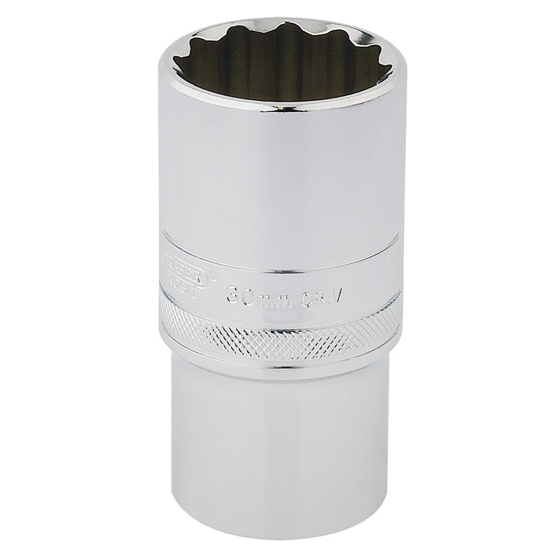 Draper HI-TORQ 12 Point Deep Socket, 1/2  Sq. Dr., 30mm Main Image