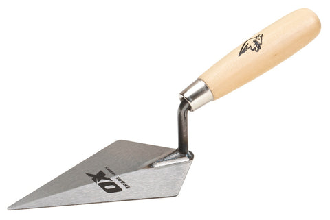 OX Trade Pointing Trowel - Wooden Handle 5  / 127mm - OX-T017813 Main Image