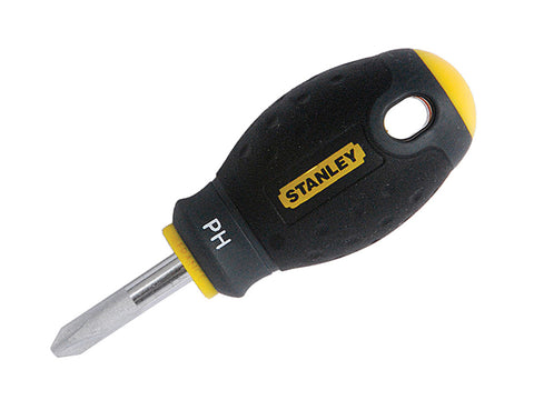 STANLEY FatMax Stubby Screwdriver Phillips Tip PH1 x 30mm-0-65-406 Main Image