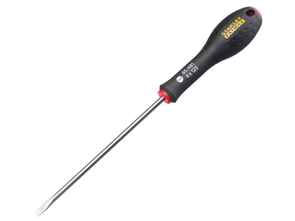 STANLEY FatMax Screwdriver Flared Tip 4.0 x 125mm-0-65-481 Main Image