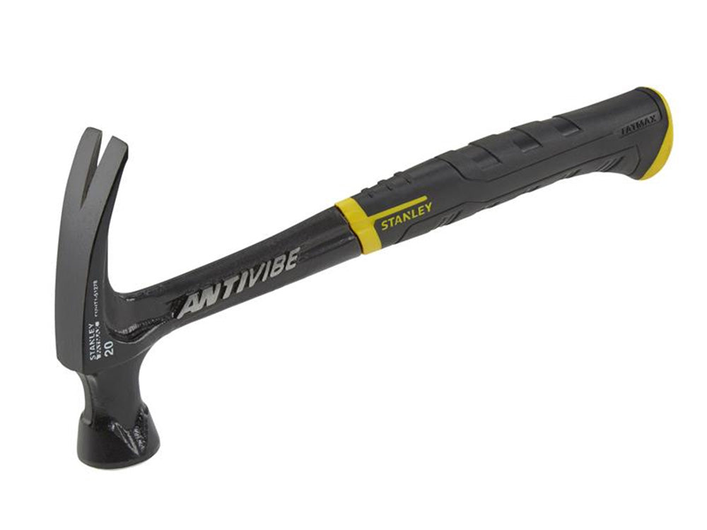 STANLEY FatMax AntiVibe All Steel Rip Claw Hammer 570g (20oz)-FMHT1-51278 Main Image