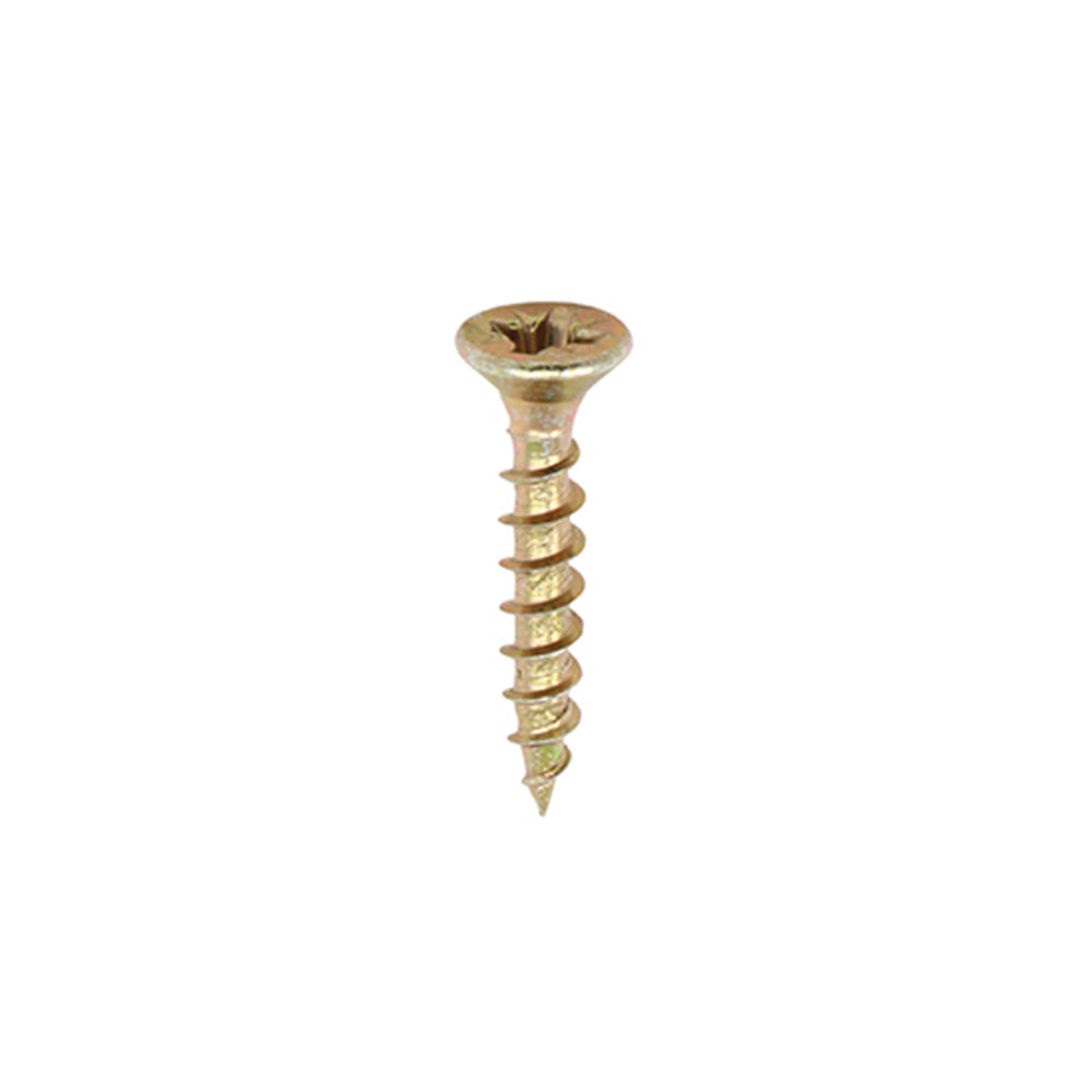 Classic Multi-Purpose Screws - PZ - Double Countersunk - Yellow Main Image