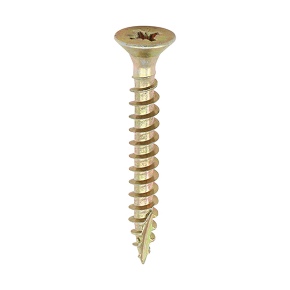 Classic Multi-Purpose Screws - PZ - Double Countersunk - Yellow Main Image