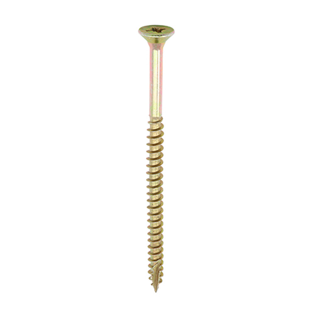 Classic Multi-Purpose Screws - PZ - Double Countersunk - Yellow Main Image