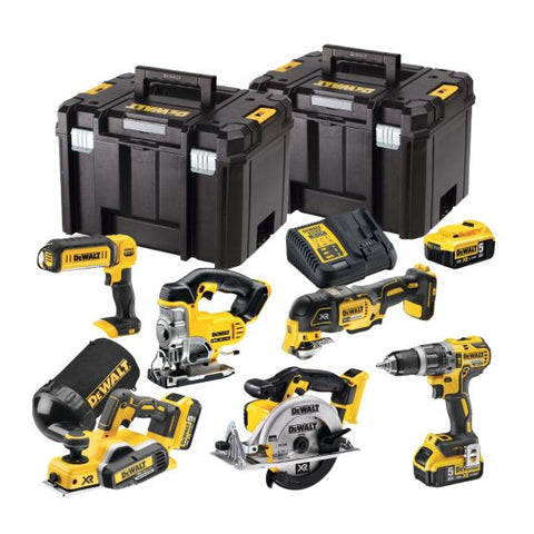 DeWalt DCK665P3T 18v XR Cordless 6 Piece Power Tool Kit inc 3x 5.0Ah Batts Main Image