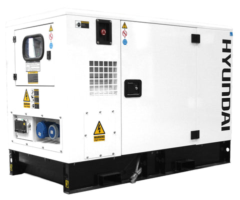 Hyundai 88kW-11kVA Single Phase Diesel Generator - DHY9KSEm Main Image