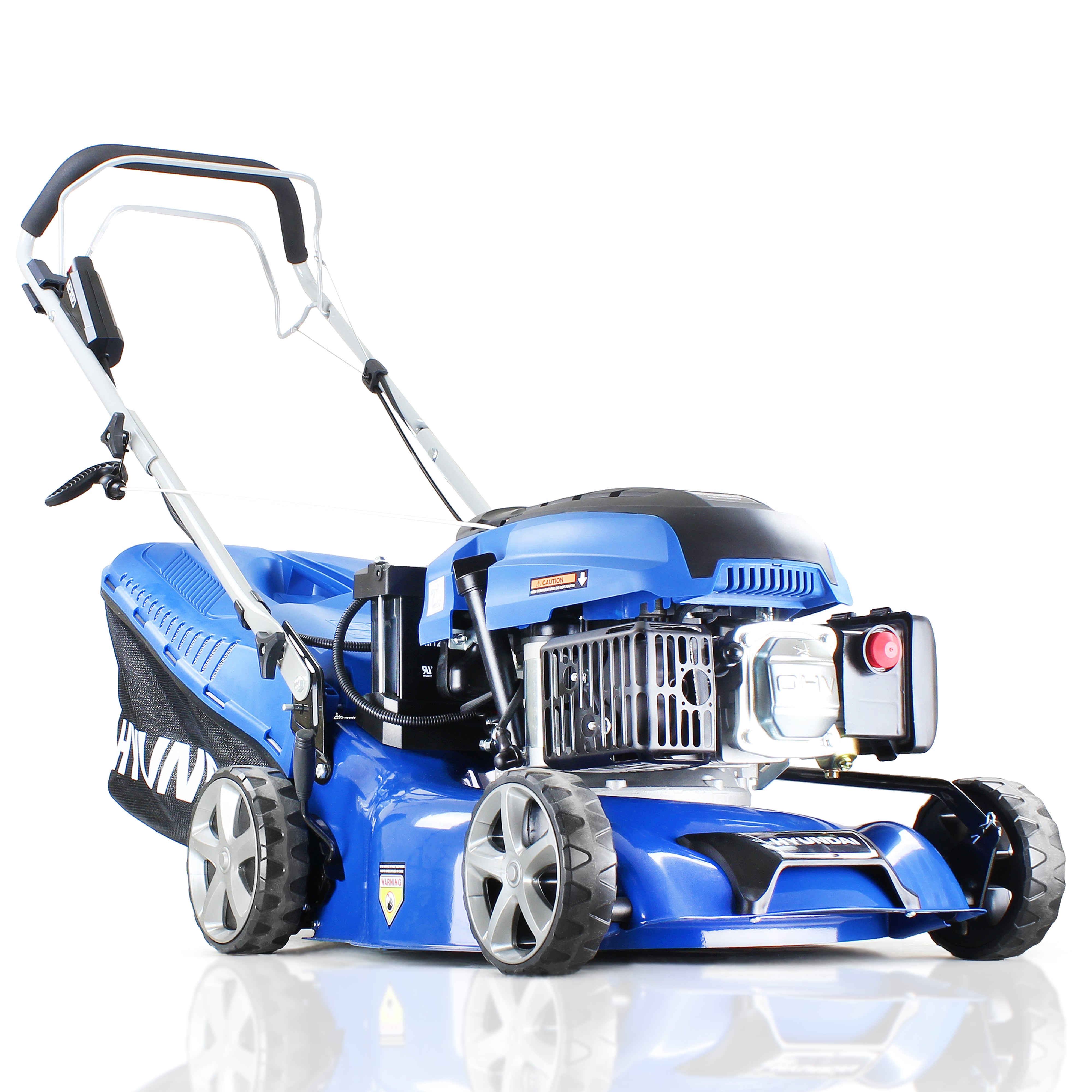 Hyundai 17 -42cm 139cc Electric-Start Self-Propelled Petrol Lawnmower - HYM430SPE Main Image