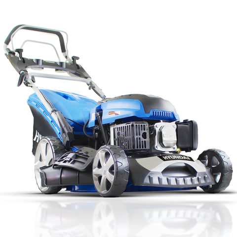 Hyundai 18 -46cm 139cc Electric-Start Self-Propelled Petrol Lawnmower - HYM460SPE Main Image