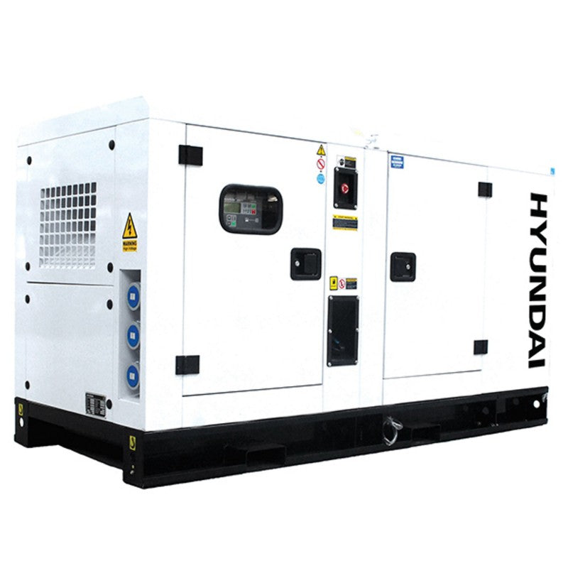 Hyundai 112kW-14kVA Three Phase Diesel Generator - DHY14KSE Main Image