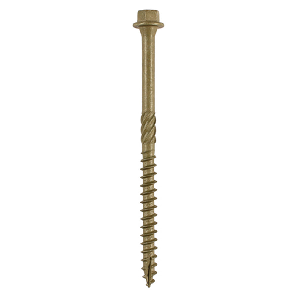 In-Dex Timber Screws - Hex - Exterior - Green Main Image