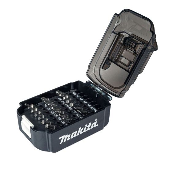 Makita B-68323 x21 Piece Screwdriver Bit Set in LXT Battery Shaped Case Main Image