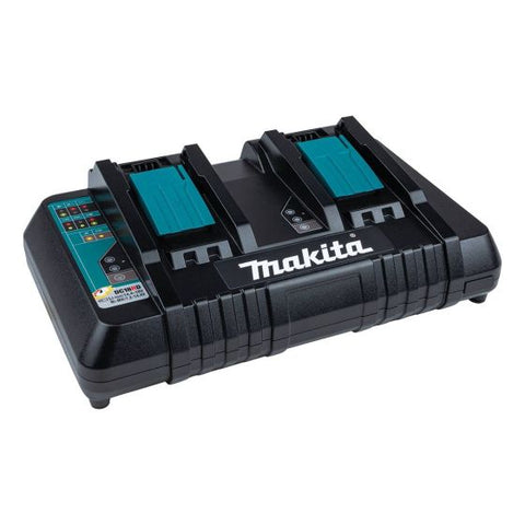 Makita DC18RD 14.4-18v LXT Li-Ion Dual Port Twin Rapid Optimum Charger 240v Main Image