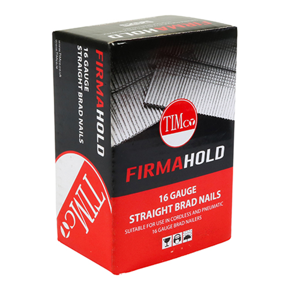 FirmaHold Collated Brad Nails - 16 Gauge - Straight - Galvanised